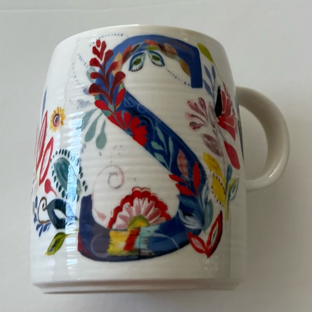 MUG LETTER “S”